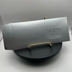 Walt Disney World EPCOT CENTER 1982 Grand Opening Ticket Silver Envelope Vintage